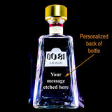 1800 Tequila Custom Engraved & Personalized Bottle Decanter, Empty Decanter Liquorware Gifts