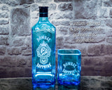 Bombay Sapphire Gin Custom Engraved & Personalized Bottle Decanter, Empty Decanter Liquorware Gifts