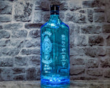 Bombay Sapphire Gin Custom Engraved & Personalized Bottle Decanter, Empty Decanter Liquorware Gifts