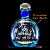 Don Julio Blanco Tequila Custom Engraved & Personalized Bottle Decanter, Empty Decanter Liquorware Gifts