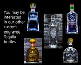 Don Julio Blanco Tequila Custom Engraved & Personalized Bottle Decanter, Empty Decanter Liquorware Gifts