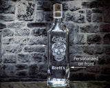 Exotico Tequila Custom Engraved & Personalized Bottle Decanter, Empty Decanter Liquorware Gifts