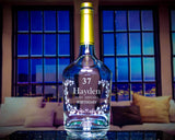 Hennessy Cognac Custom Engraved & Personalized Bottle Decanter, Empty Decanter Liquorware Gifts