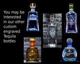 Patron Tequila Custom Look-alike Label Bottle Decanter, Empty Decanter Liquorware Gifts
