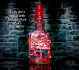 Personalized Makers Mark Whisky Bottle Engraved Decanter, Empty Decanter Liquorware Gifts
