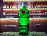 Tanqueray Gin Custom Engraved & Personalized bottle Decanter Liquorware Gifts