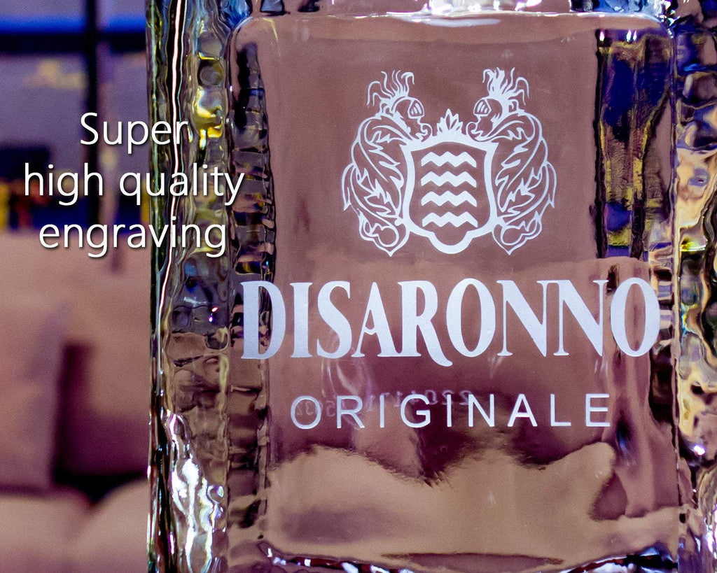 Disaronno Amaretto Custom Engraved & Personalized Bottle Decanter