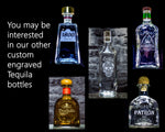 Don Julio Blanco Tequila Custom Engraved & Personalized Bottle Decanter, Empty Decanter Liquorware Gifts 