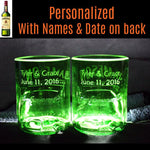 Jameson Whiskey Premium Rocks Glasses (set of 2) Custom Engraved & Personalized Rocks glass Liquorware Gifts 